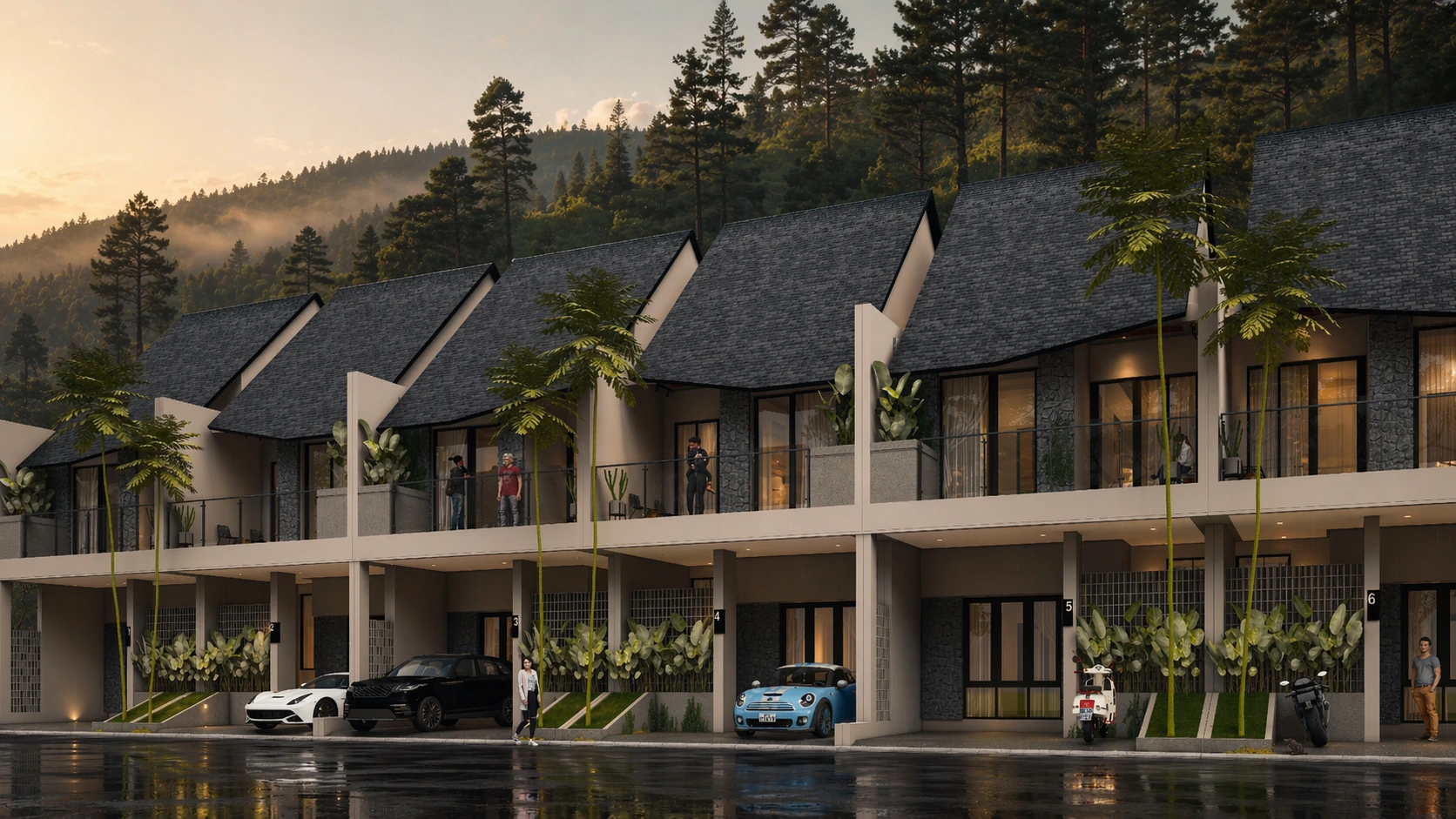 Aksara Kost Cluster
